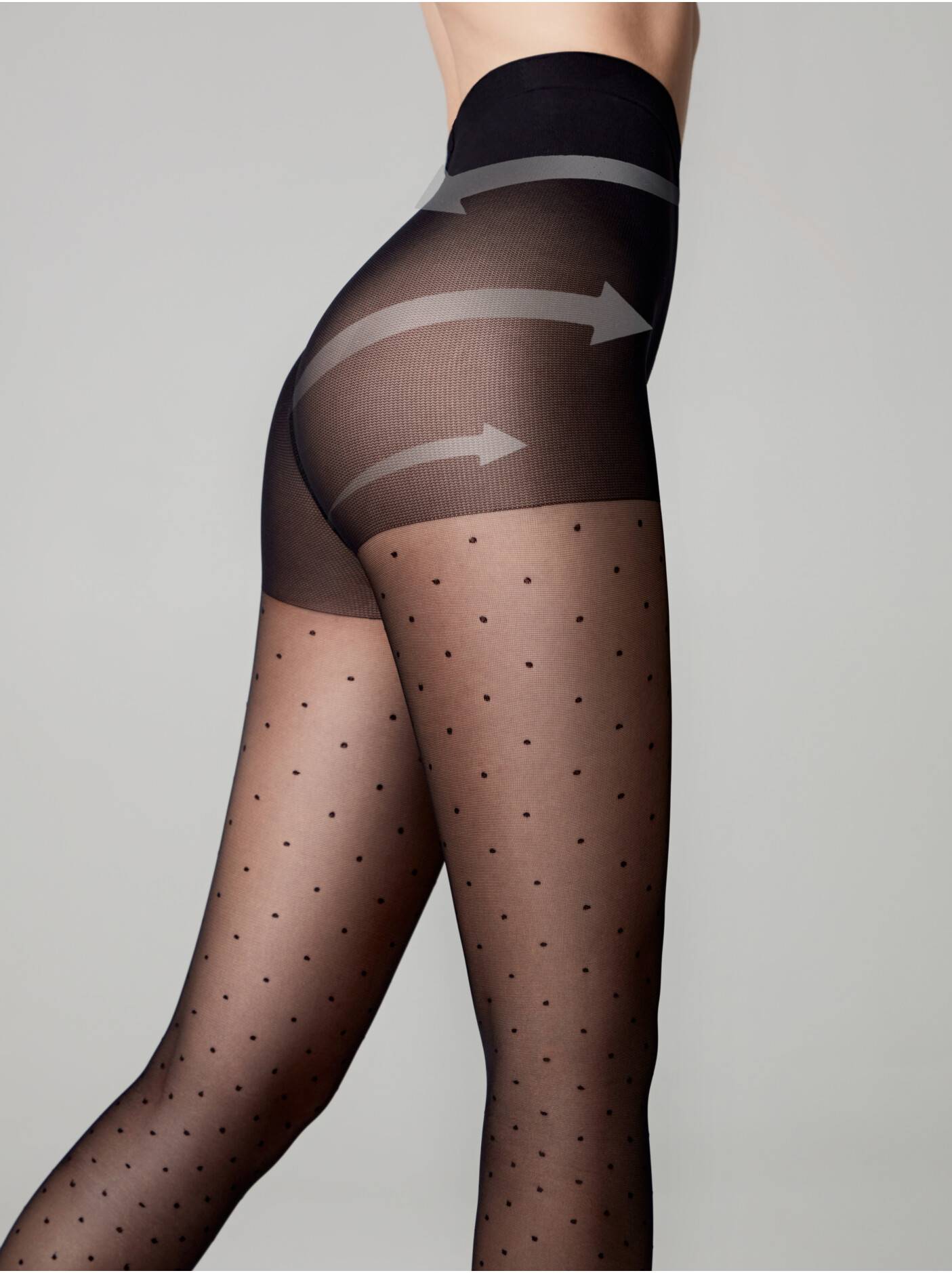 Conte Dots Slim 40 Den - Shaping Fantasy Polka-Dots Women's Tights (22S-1SP)
