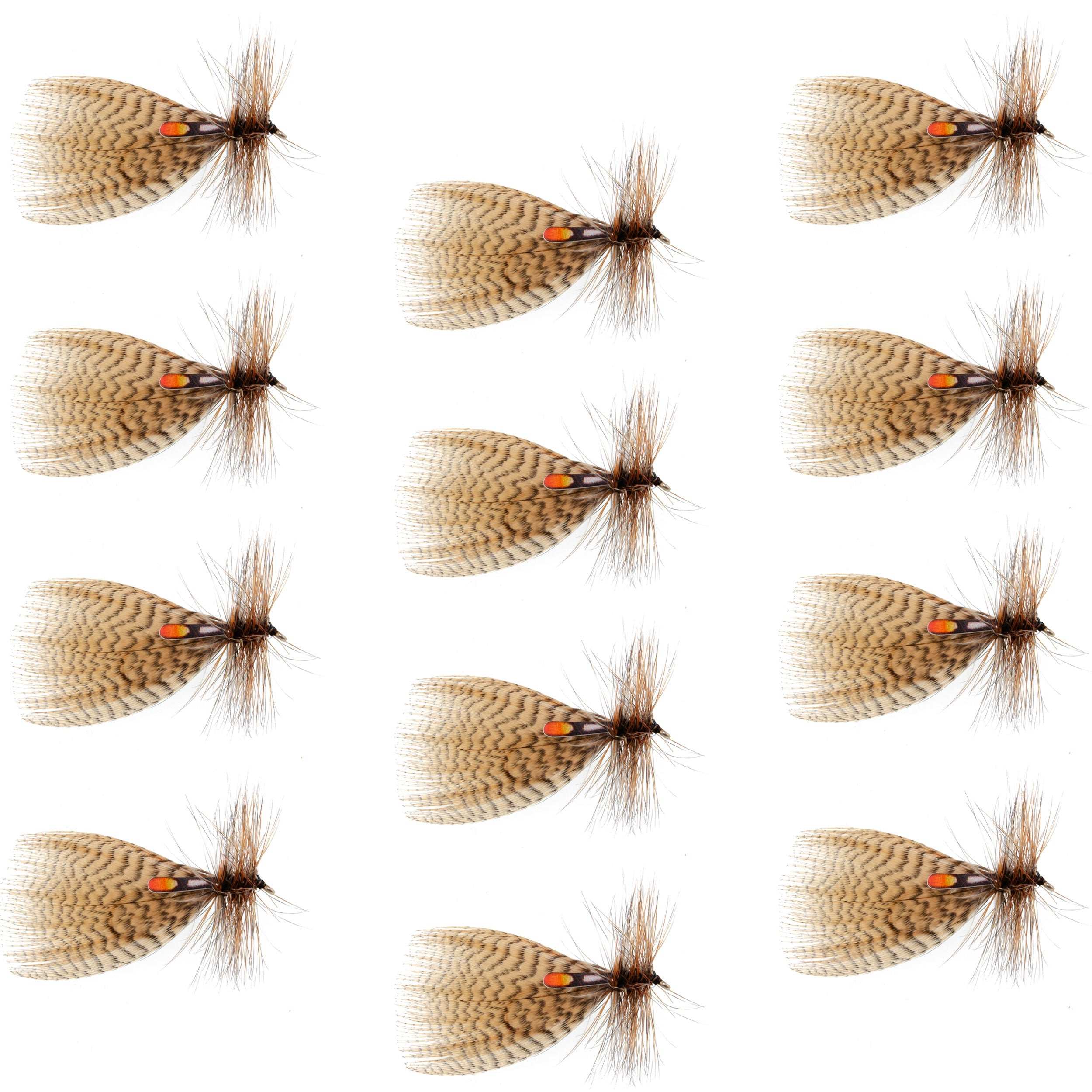 Hornberg Special Streamer or Dry Fly - 12 Flies - Hook Size 12