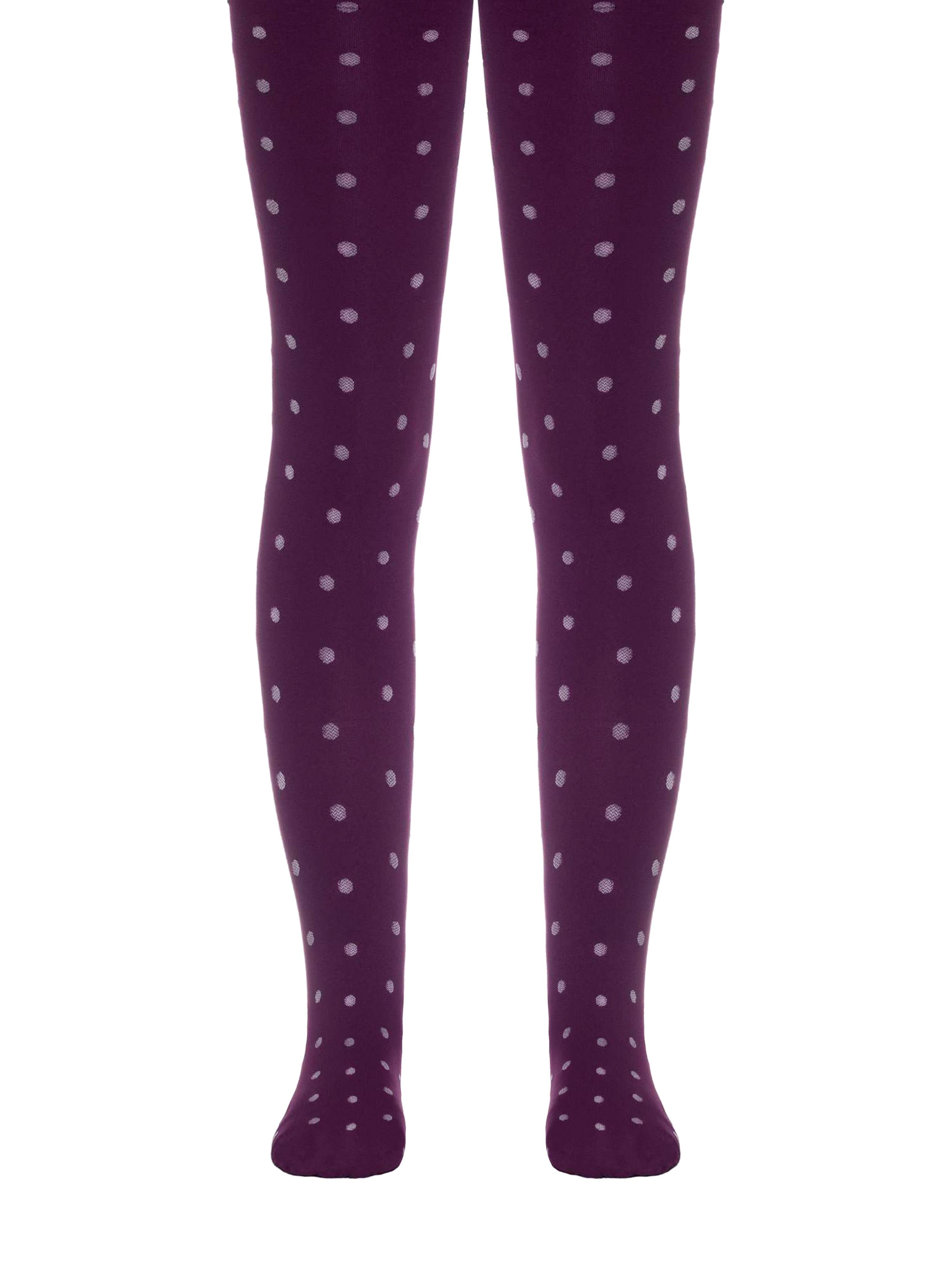 Conte Paola 50 Den - Fantasy Opaque Tights For Girls With Polka Dots - 4yr. 6yr. 8yr. 10yr. (16С-51СП)