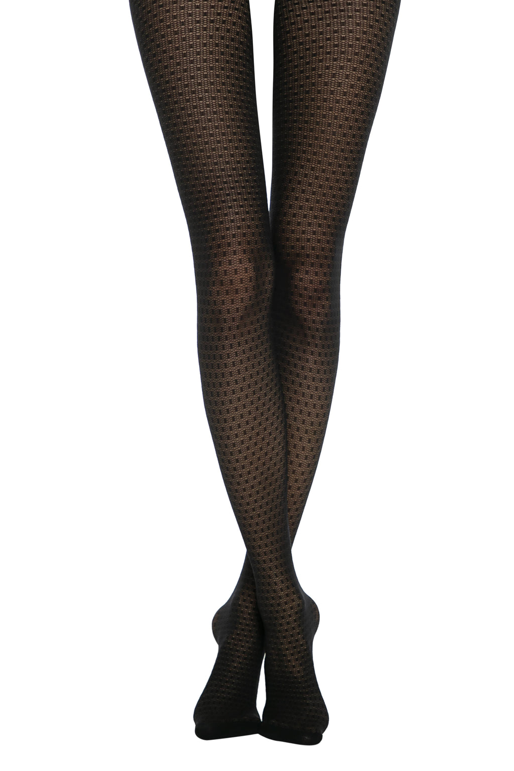 Conte Vision 30 Den - Fantasy Women's Tights with an openwork geometric pattern "dots" (20С-95СП)