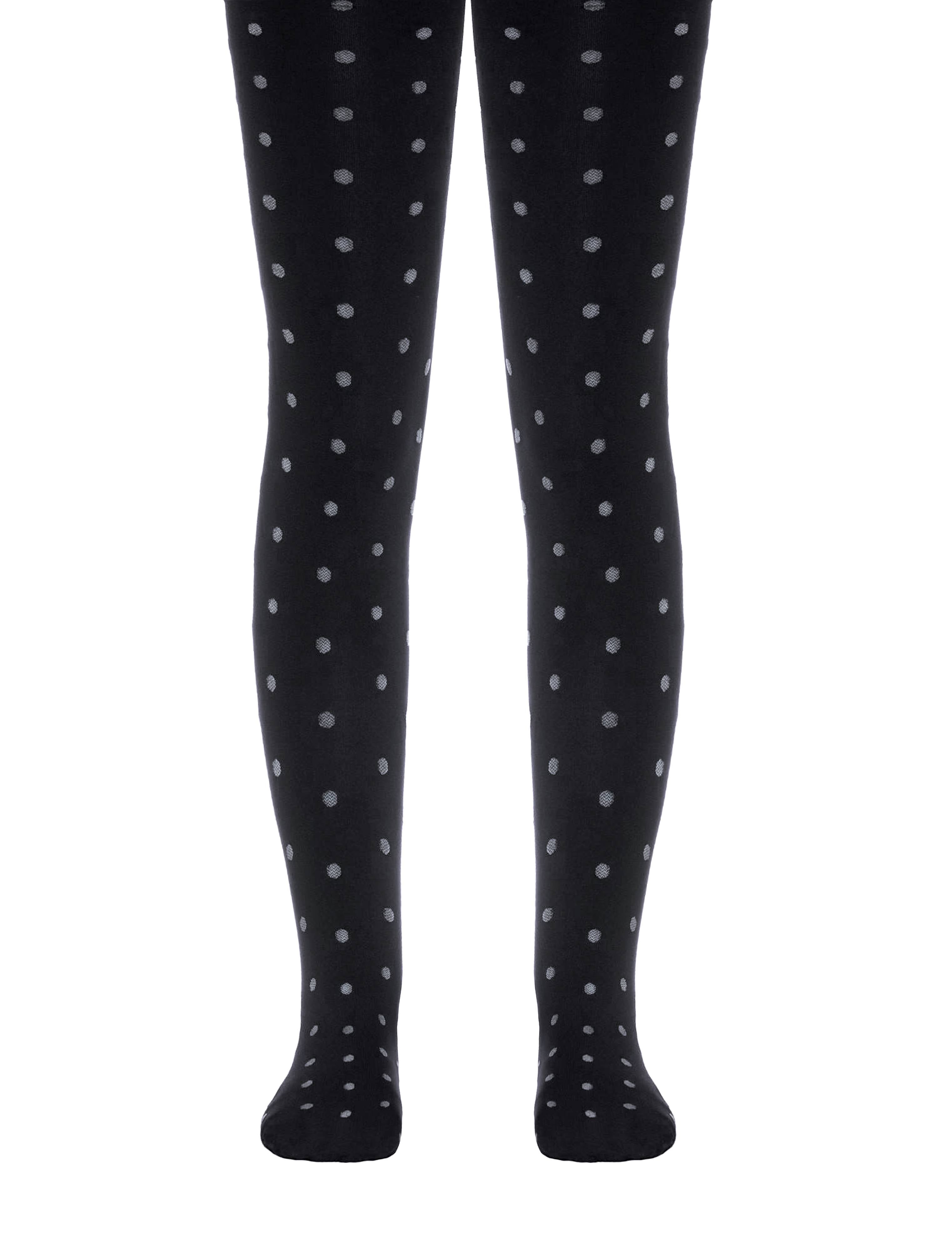 Conte Paola 50 Den - Fantasy Opaque Tights For Girls With Polka Dots - 4yr. 6yr. 8yr. 10yr. (16С-51СП)