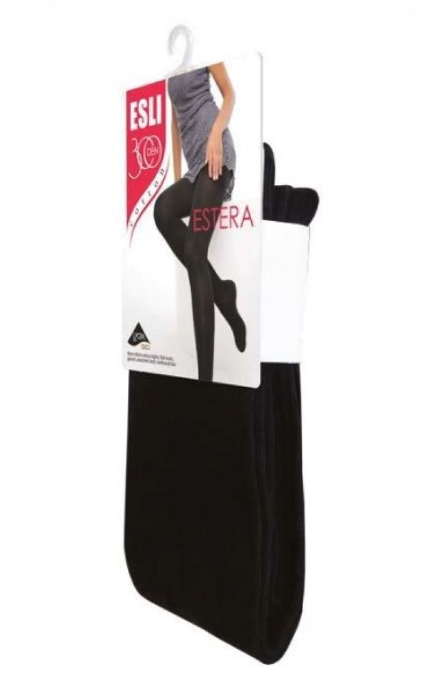 Conte/Esli Estera 300 Den - 74% Cotton Warm Opaque Women's Tights (14С-65СПЕ)
