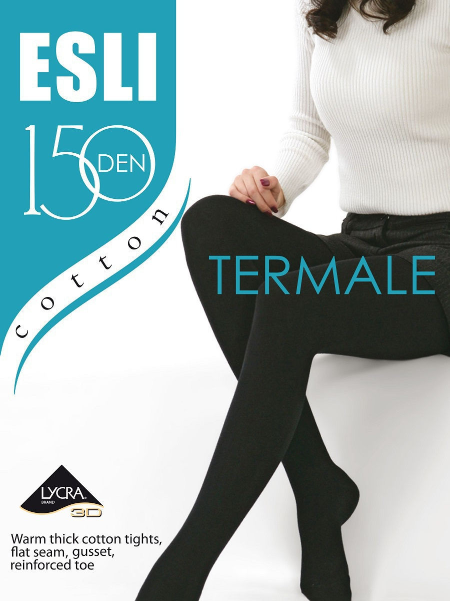 Conte/Esli Termale 150 Den - 74% Cotton Warm Opaque Women's Tights (15С-48СПЕ/Т)