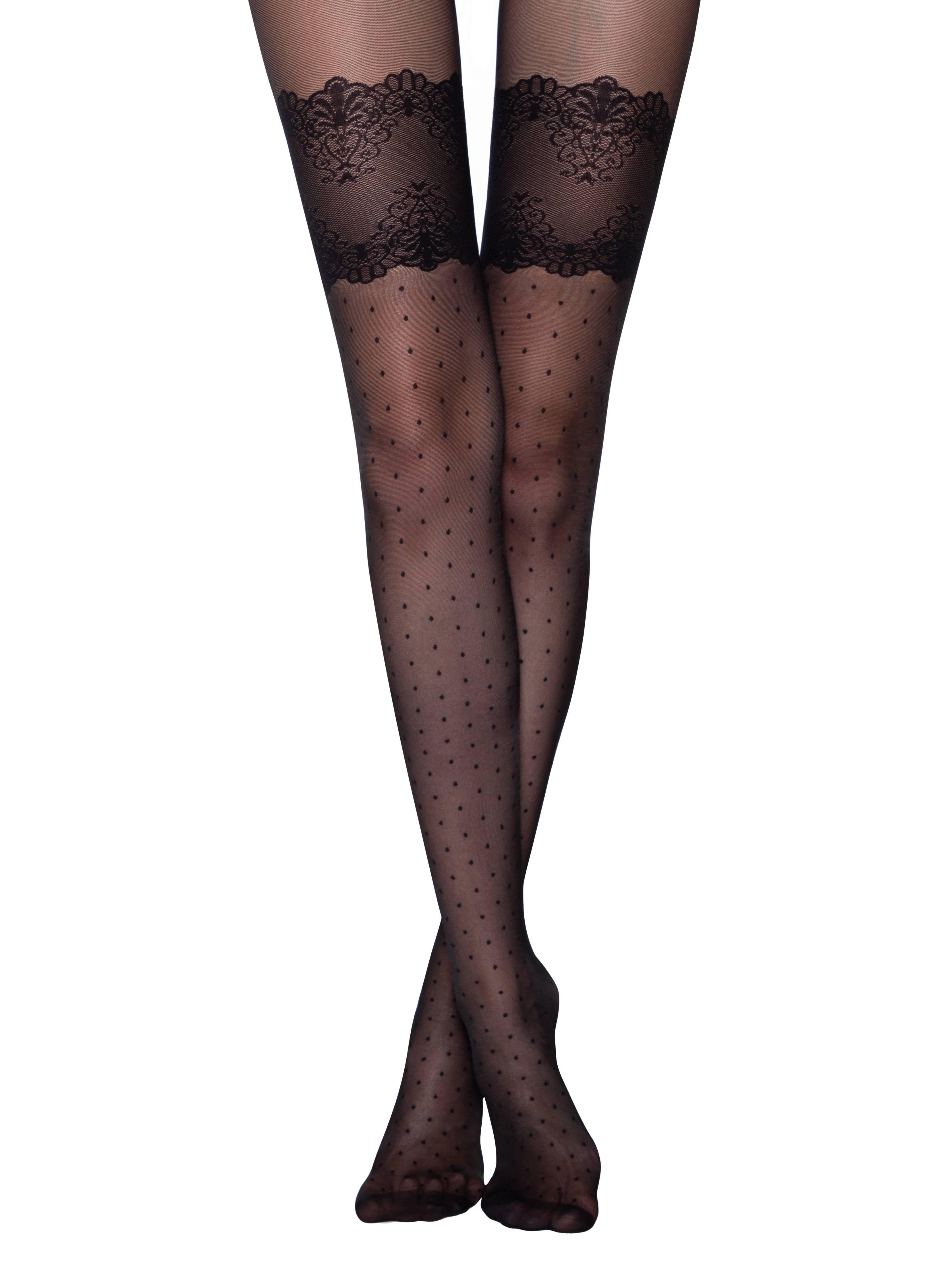 Conte Seduction 20 Den - Fantasy Polka Dots Stockings Imitation Women's Tights (21С-91СП)