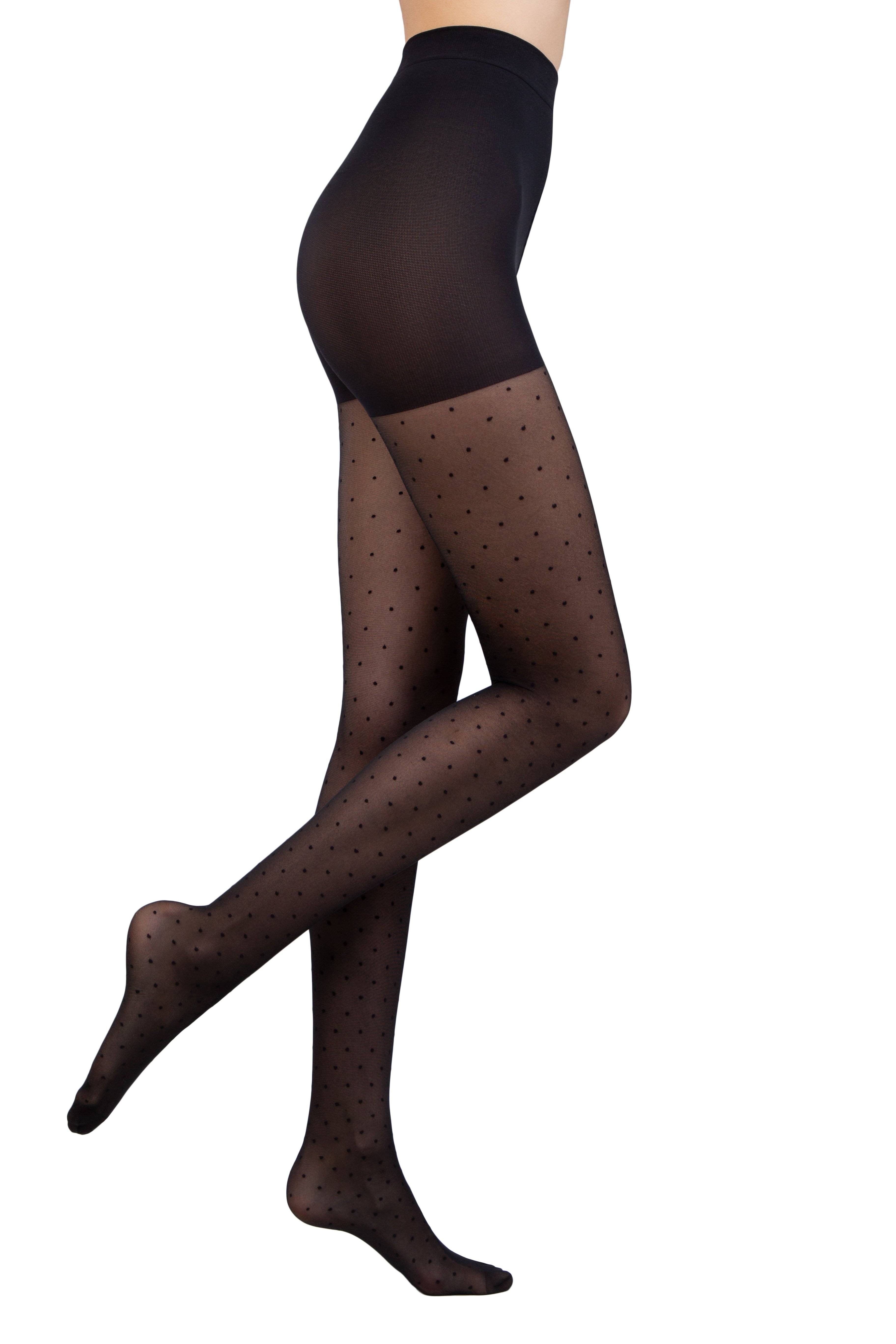 Conte Dots Slim 40 Den - Shaping Fantasy Polka-Dots Women's Tights (22S-1SP)