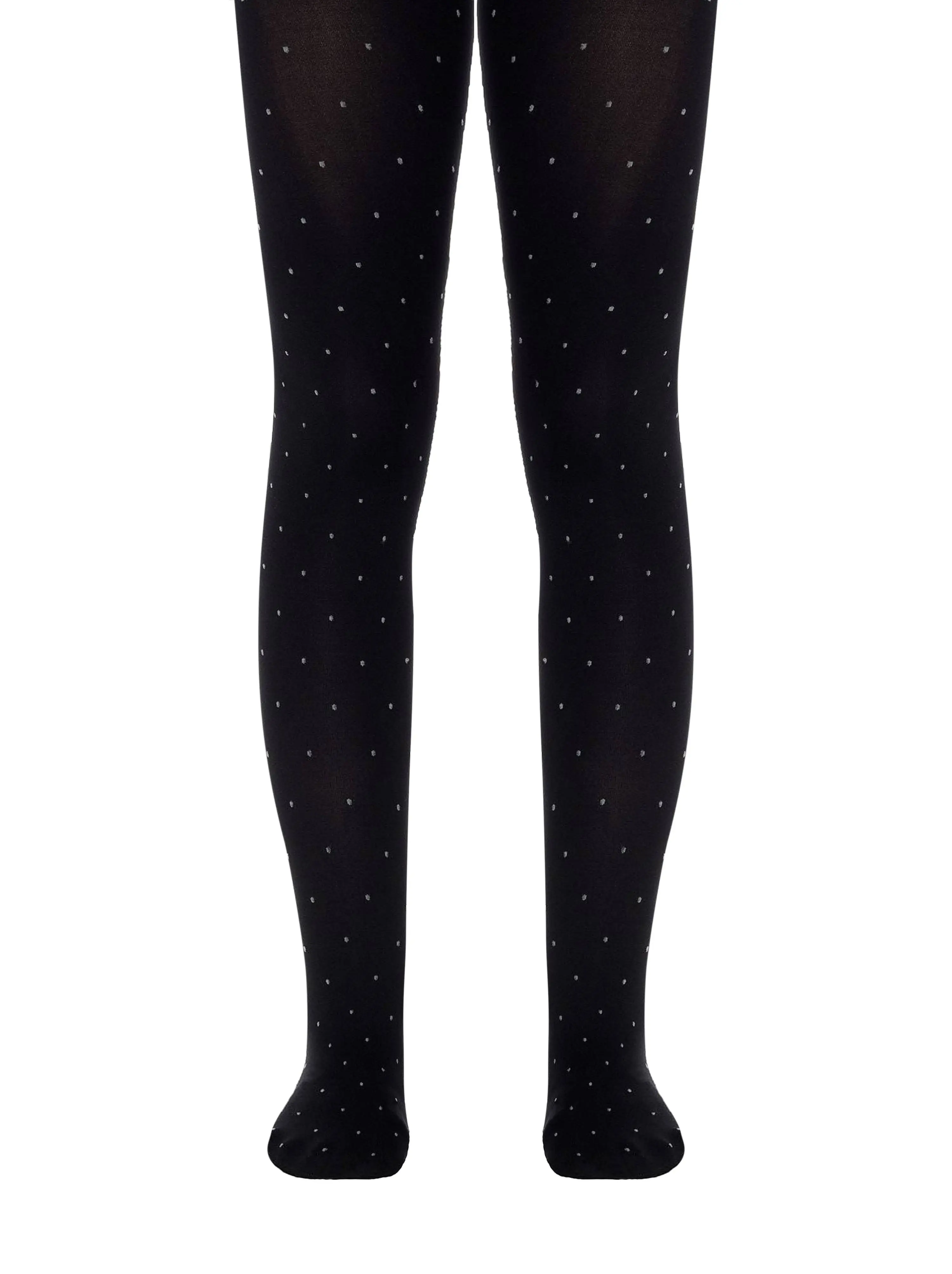 Conte Nadin 50 Den - Fantasy Dense Tights for Girls with a "small silver dots" - 10yr. 12yr. 14yr, 16yr. (14С-108СП)
