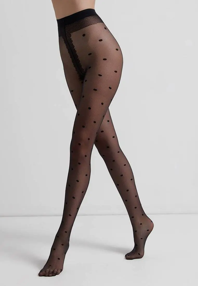 Conte Desire 20 Den - Fantasy Women's Tights with Polka Dots (18S-107SP)