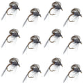 CDC Loop Wing Adams Emerger Fly 12 Flies - Hook Size 16