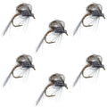 CDC Loop Wing Adams Emerger Fly 6 Flies - Hook Size 18