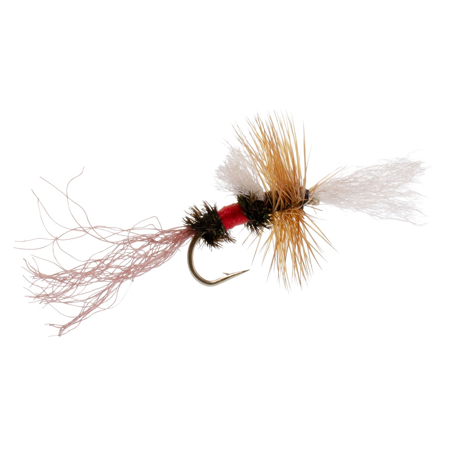 3 Pack Royal Wulff Cripple Mayfly - Caddis Emerger Hook Size 14