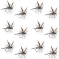 Dark Hendrickson Classic Dry Fly - 12 Flies Size 14