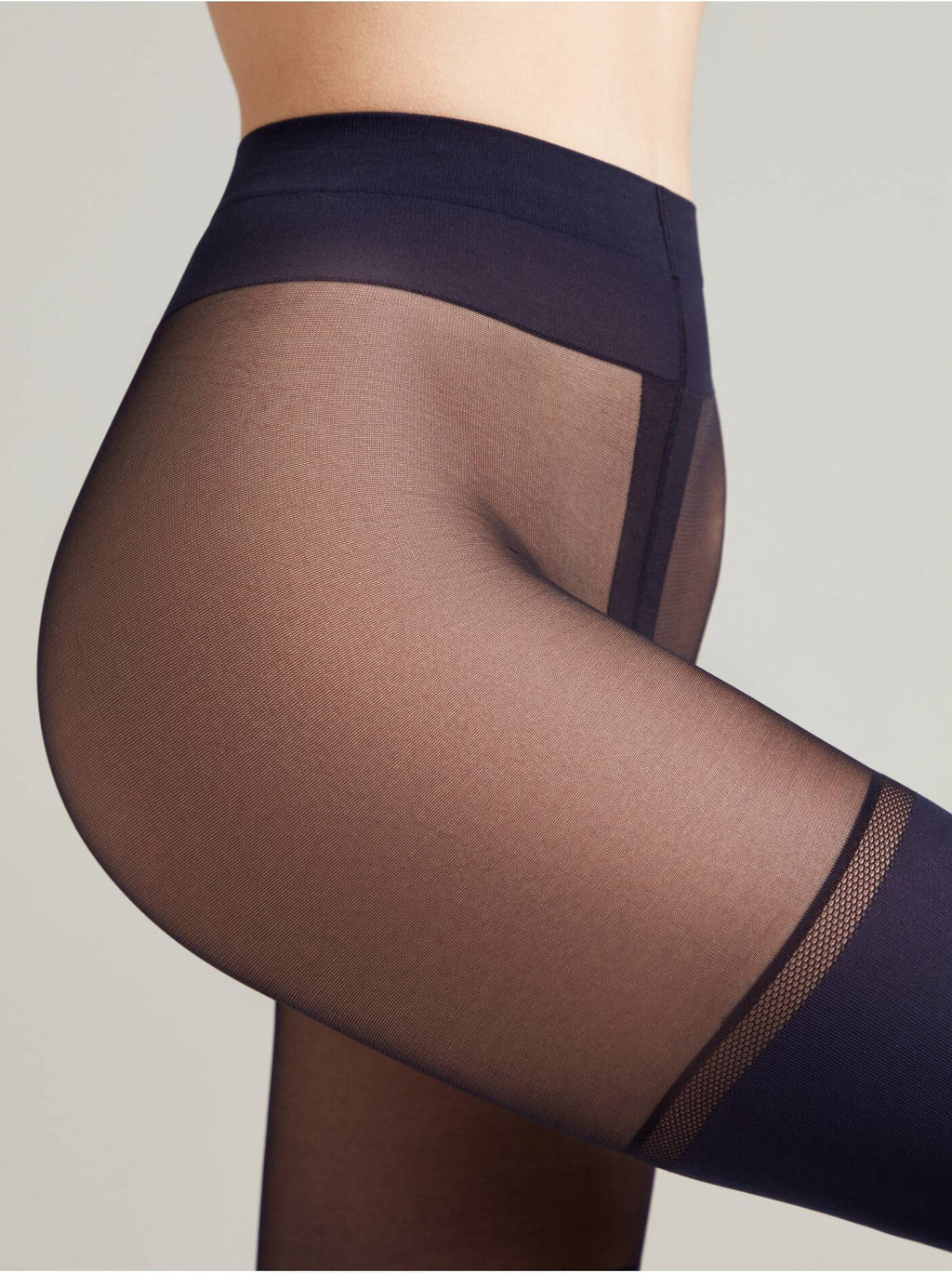 Conte Chance 50 Den - Fantasy Opaque Women's Tights with Imitation Golfs (16S-136SP)