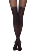 Conte Impressive 50 Den - Fantasy Opaque Women's Tights with Imitation Golfs (19С-238СП)