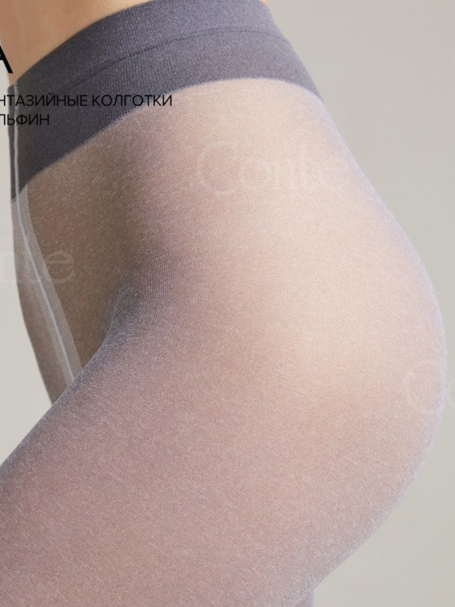 Conte Erica 20/60 Den - Fantasy Opaque Women's Tights with Imitation Mélange Golfs (12S-7SP)