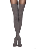 Conte Demi 50 Den - Fantasy Opaque Women's Tights with Imitation Mélange Golfs (13S-71SP)