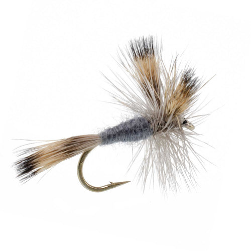 3 Pack Gray Wulff Classic Trout Dry Flies Hook Size 12