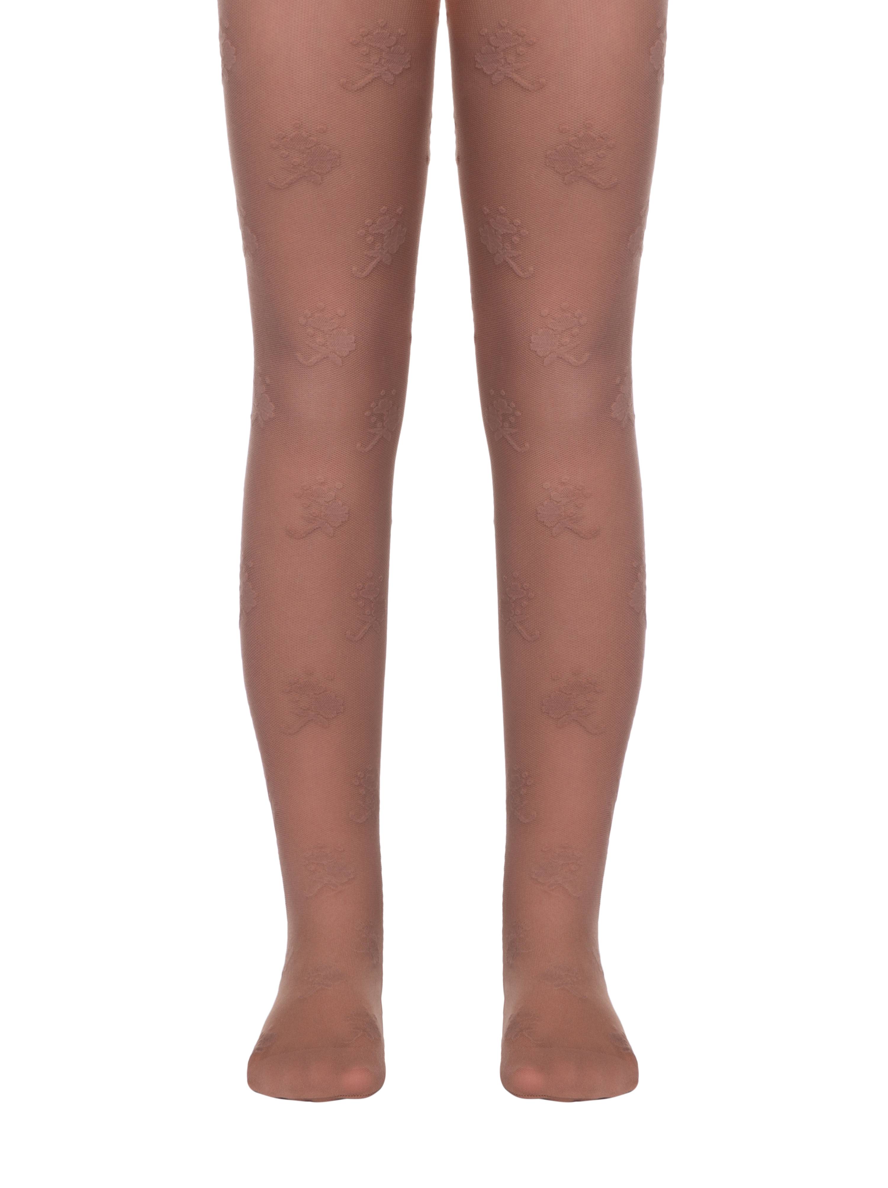 Conte Lissa 20 Den - Fantasy Thin Tights for Girls with a "flower umbrellas" - 4yr. (14С-8СП)
