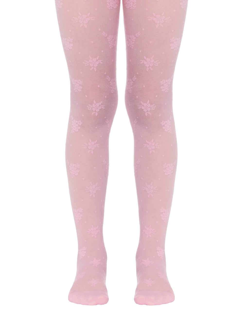 Conte Lucia 20 Den - Fantasy Thin Tights for Girls with a "flowers & polka dots" - 4yr. 6yr. 8yr. 10yr. (16С-47СП)