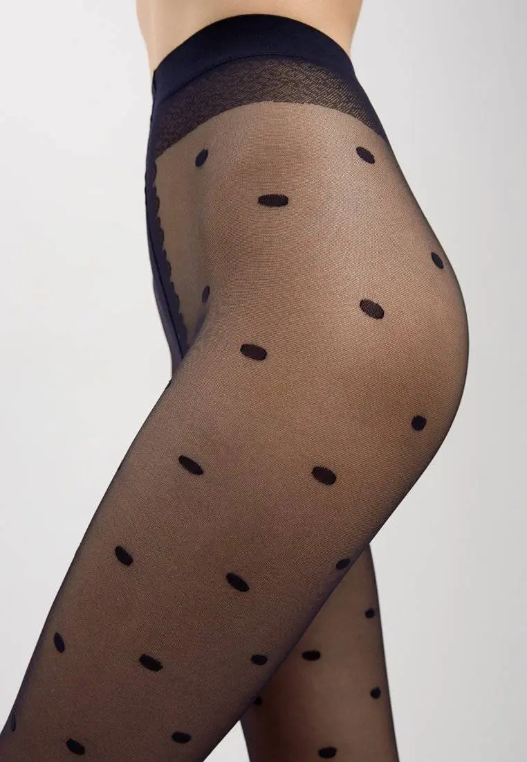 Conte Desire 20 Den - Fantasy Women's Tights with Polka Dots (18S-107SP)