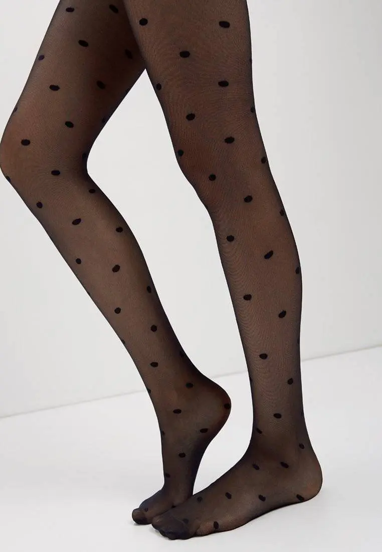 Conte Desire 20 Den - Fantasy Women's Tights with Polka Dots (18S-107SP)