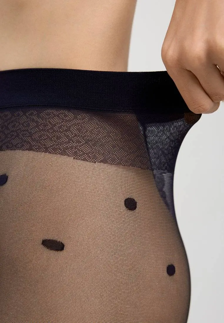 Conte Desire 20 Den - Fantasy Women's Tights with Polka Dots (18S-107SP)
