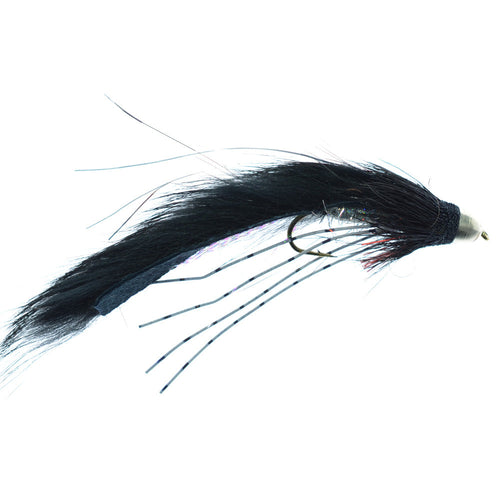 3 Pack Cone Head Muddy Buddy Streamers - Black - Size 4