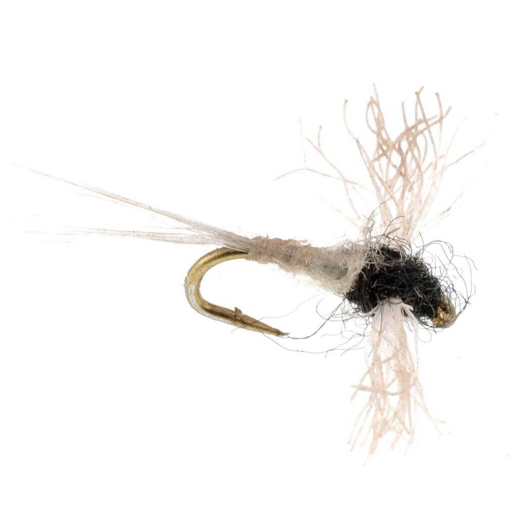 Z-Lon Wing Trico Spinner Kapok Body Hook 6 Flies Size 24