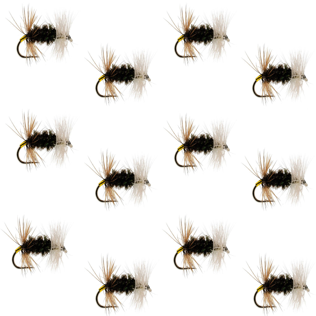 Renegade Classic Trout Dry Fly 12 Flies Hook Size 14