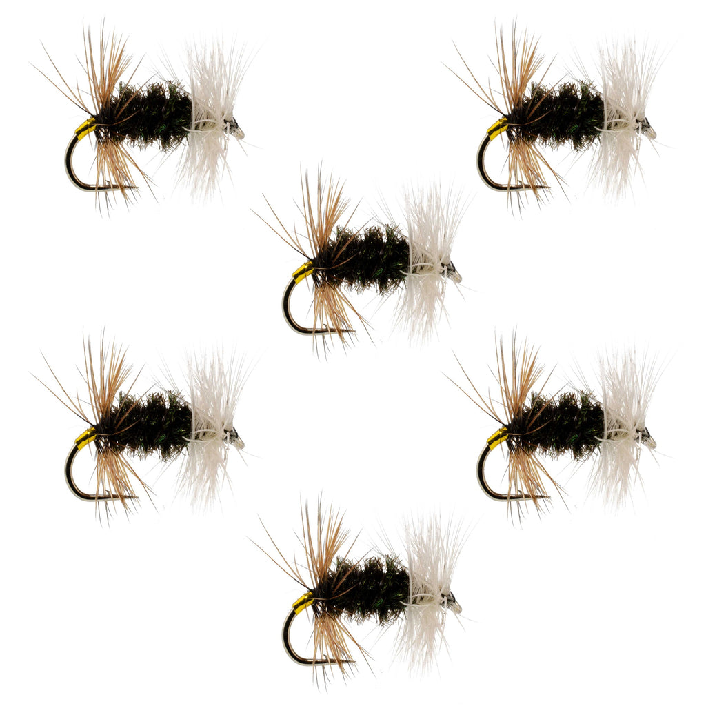 Renegade Classic Trout Dry Fly 6 Flies Hook Size 14