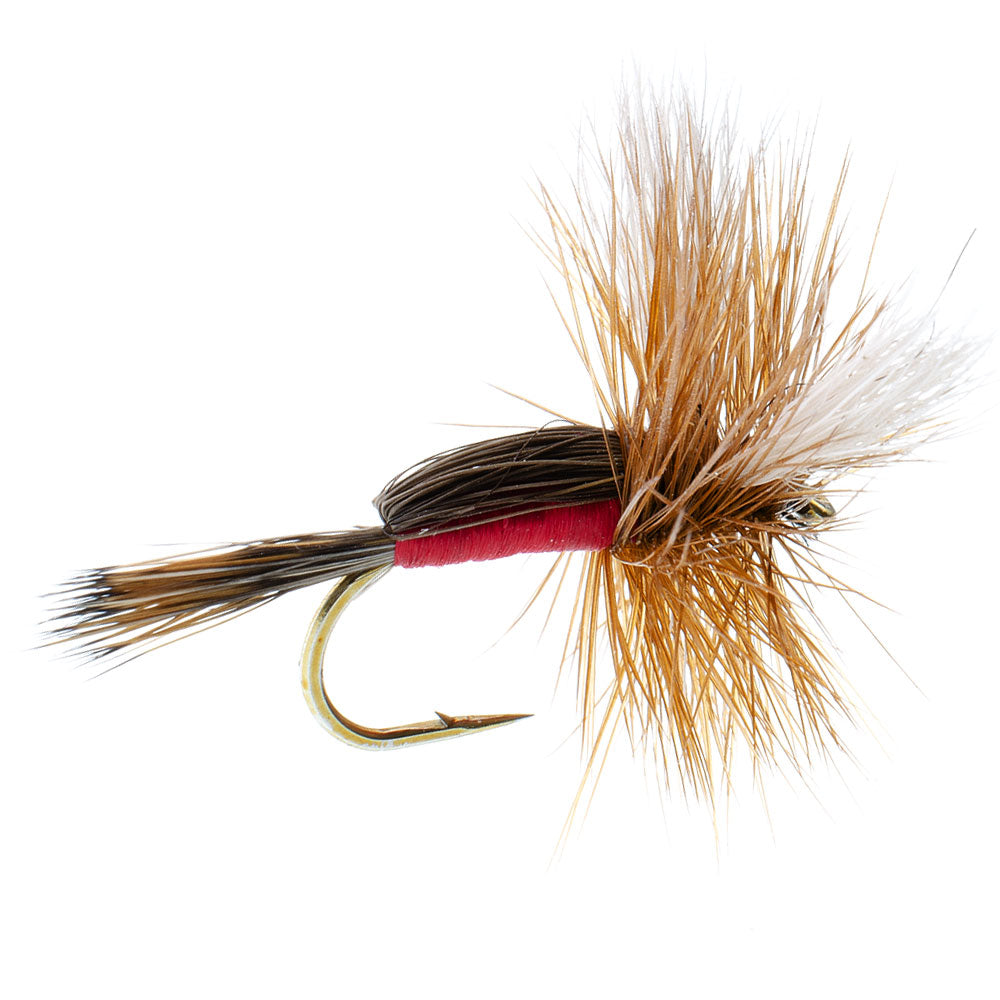 Royal Humpy Classic Hair Wing Dry Fly - 6 Flies Size 14