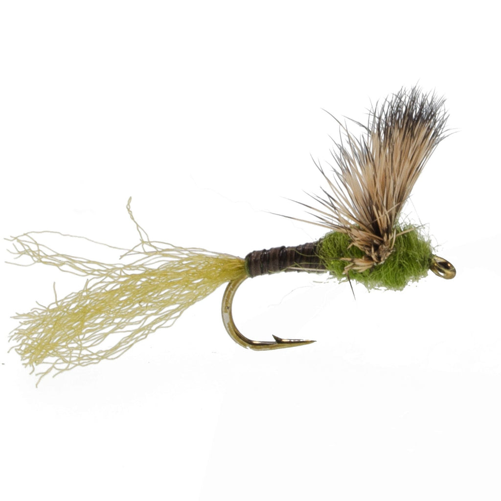 3 Pack Sparkle Dun Baetis Mayfly - Hook size 16