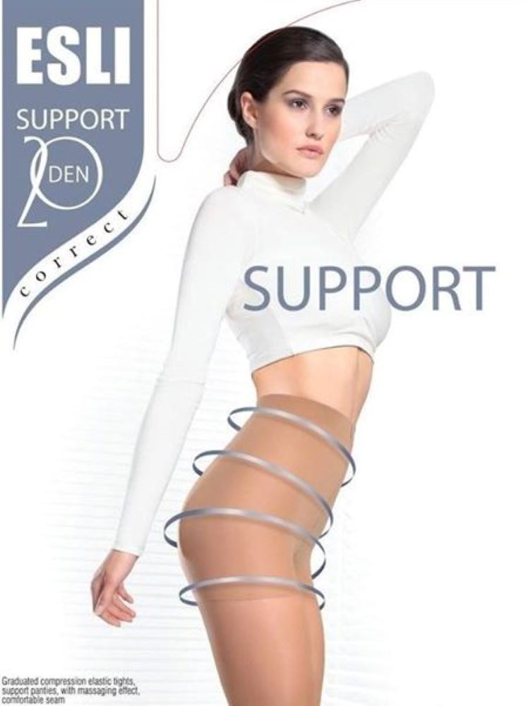Conte/Esli Support 20 Den - Correct Modelling Control Top Women's Tights (16S-37SPE)
