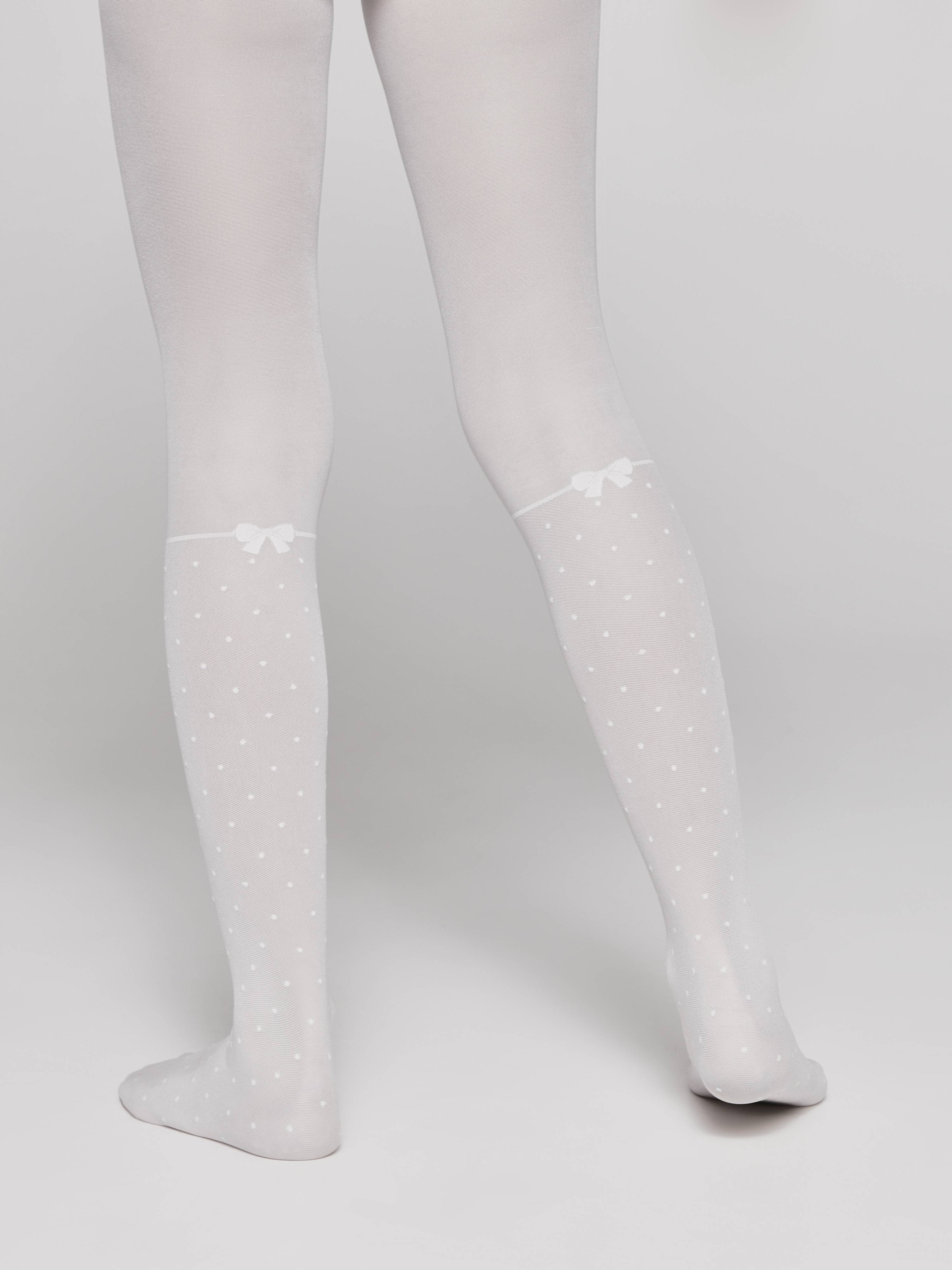 Conte Milana 20 Den - Fantasy Thin Tights for Girls with polka dots - 4yr. 6yr. 8yr. 10yr. 12yr. (20С-115СП)