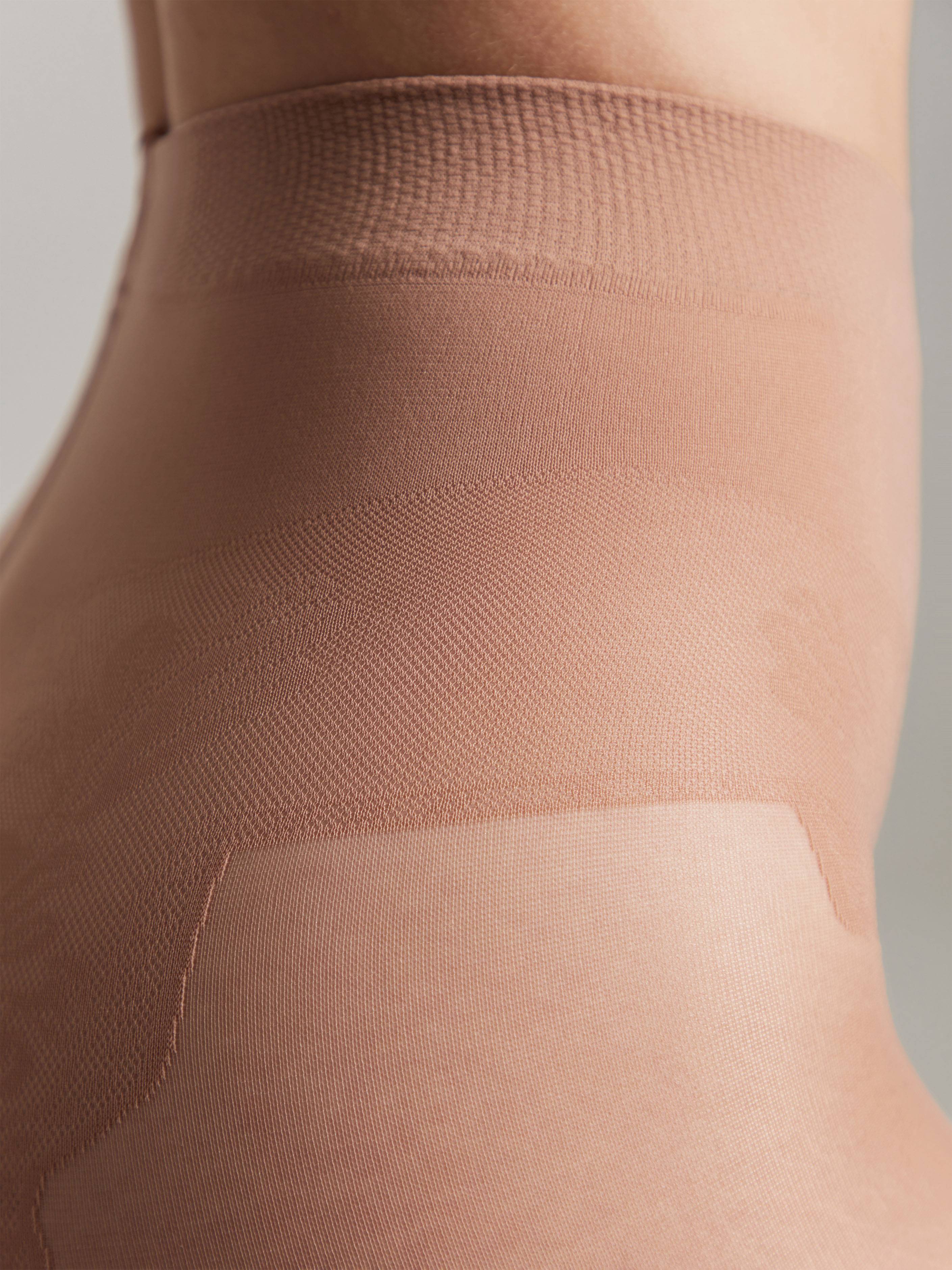 Conte Bikini Soft 40 Den - Classic Women's Tights with a Laced Panties (8S-47SP)