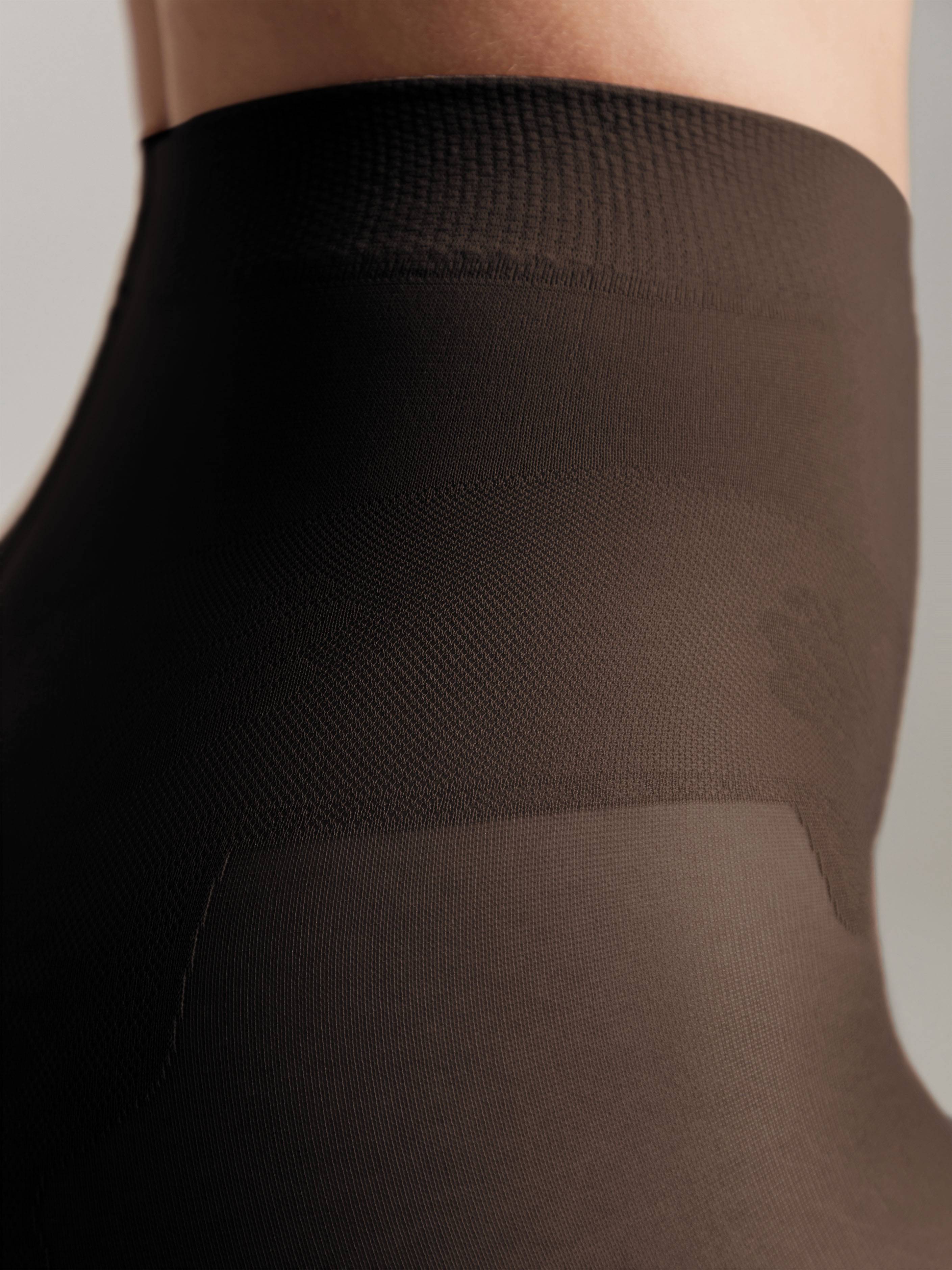 Conte Bikini Soft 40 Den - Classic Women's Tights with a Laced Panties (8S-47SP)